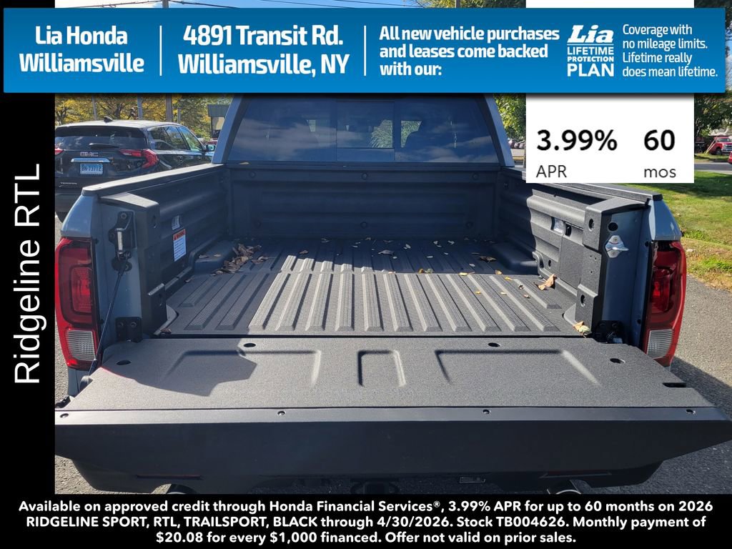 New 2026 Honda Ridgeline RTL image 6