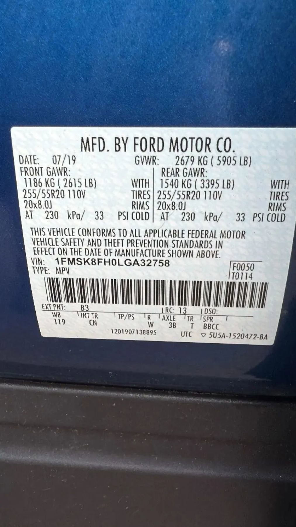 Used 2020 Ford Explorer Limited image 34