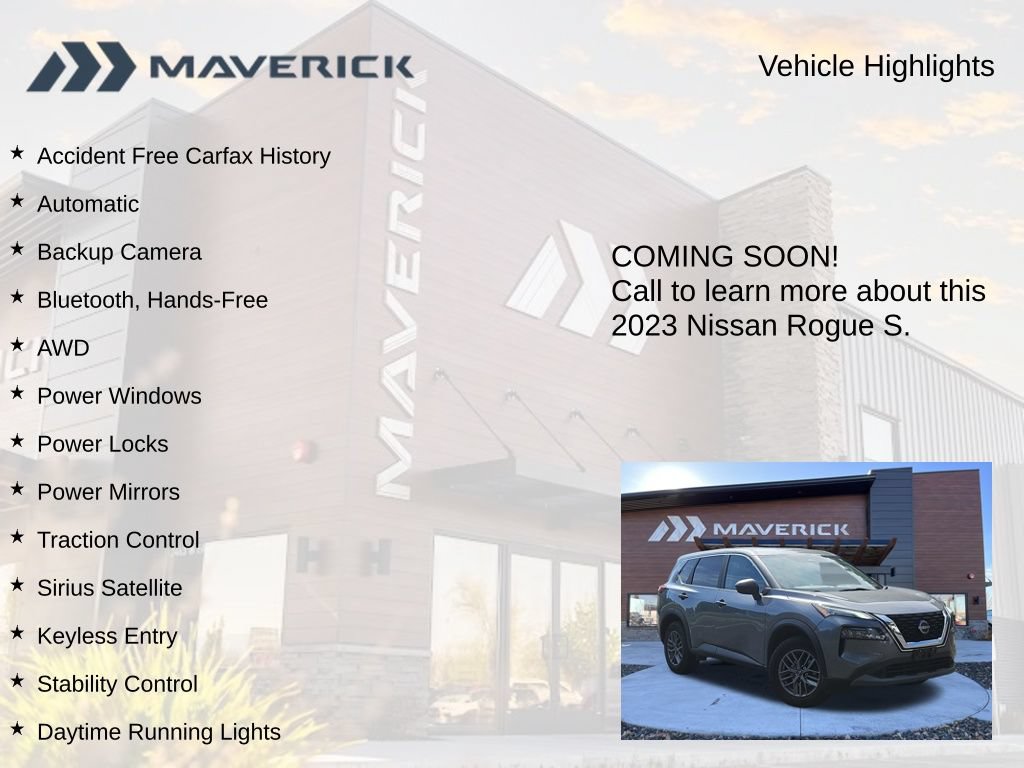 Used 2023 Nissan Rogue S AWD/4WD image 3