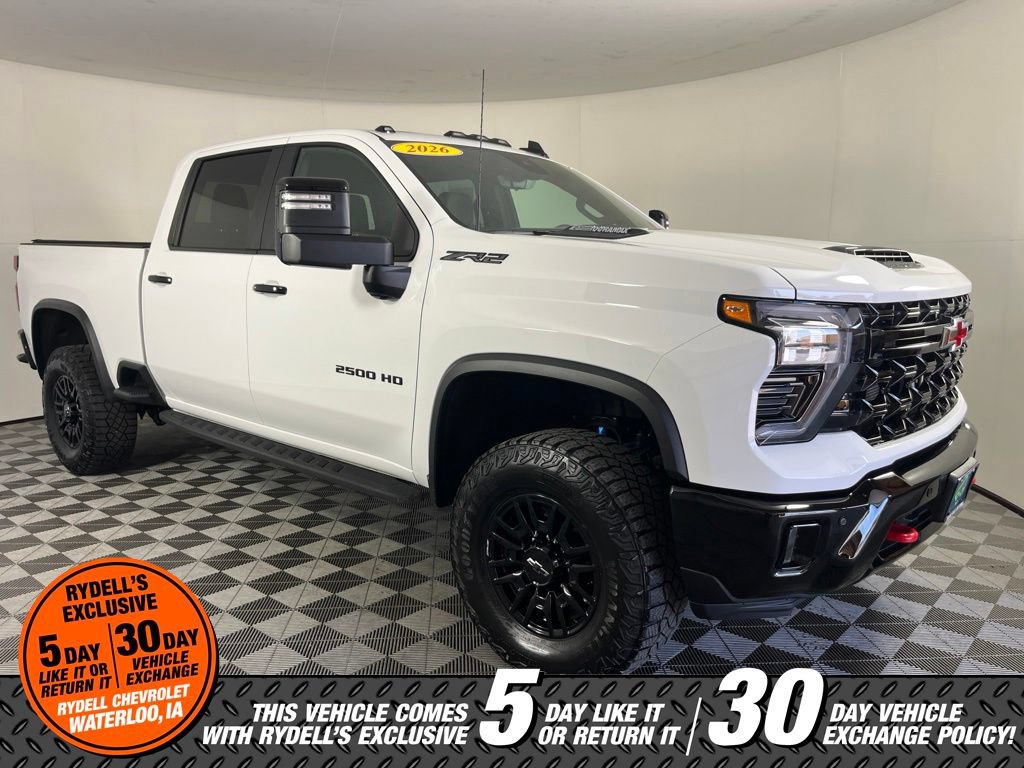 Certified 2026 Chevrolet Silverado 2500 ZR2 w/ LPO, Dark Essentials Package AWD/4WD image 1