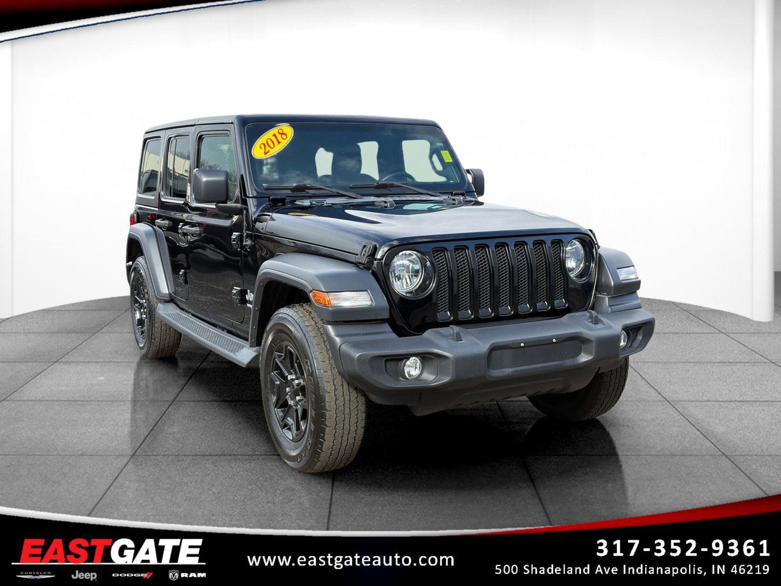 Used 2018 Jeep Wrangler Unlimited Sport S image 1