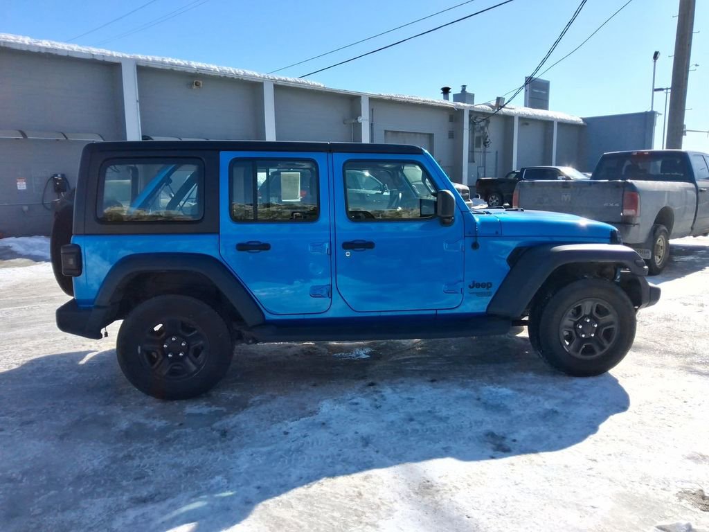 Certified 2021 Jeep Wrangler Unlimited Sport AWD/4WD image 9