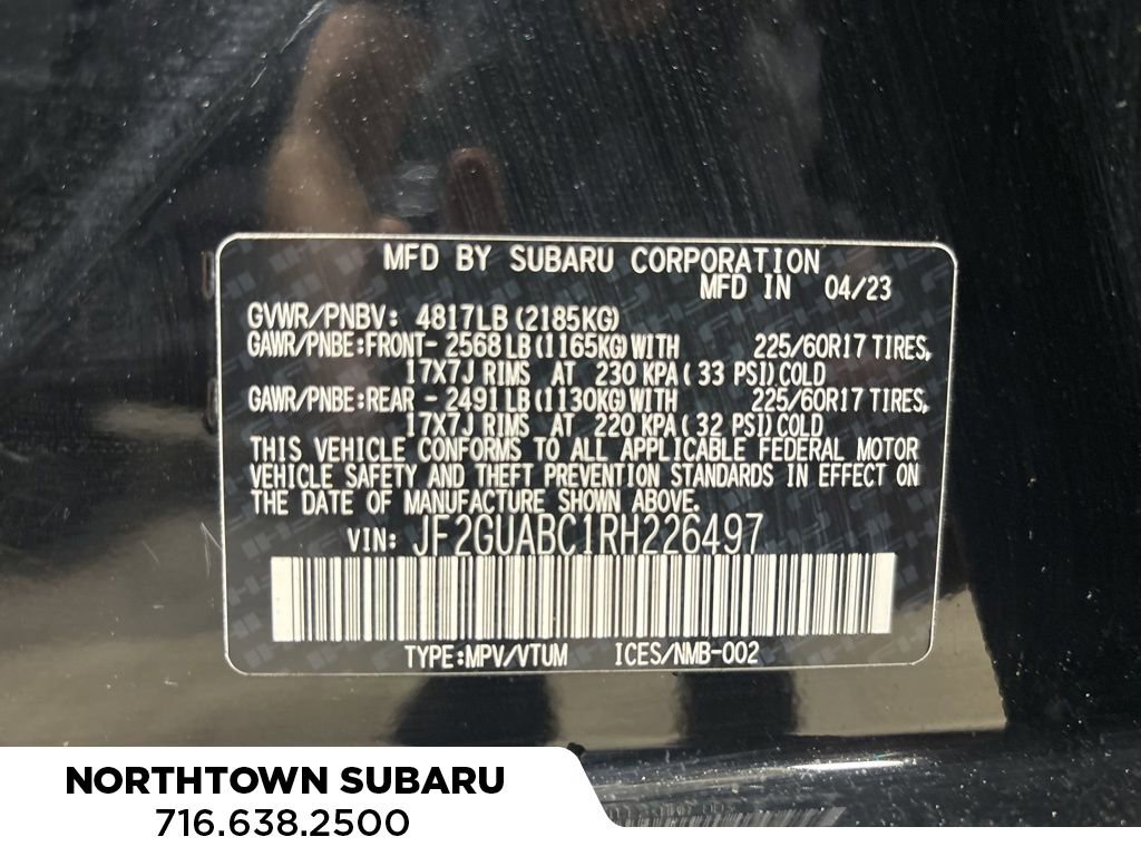 Certified 2024 Subaru Crosstrek 2.0i AWD/4WD image 28