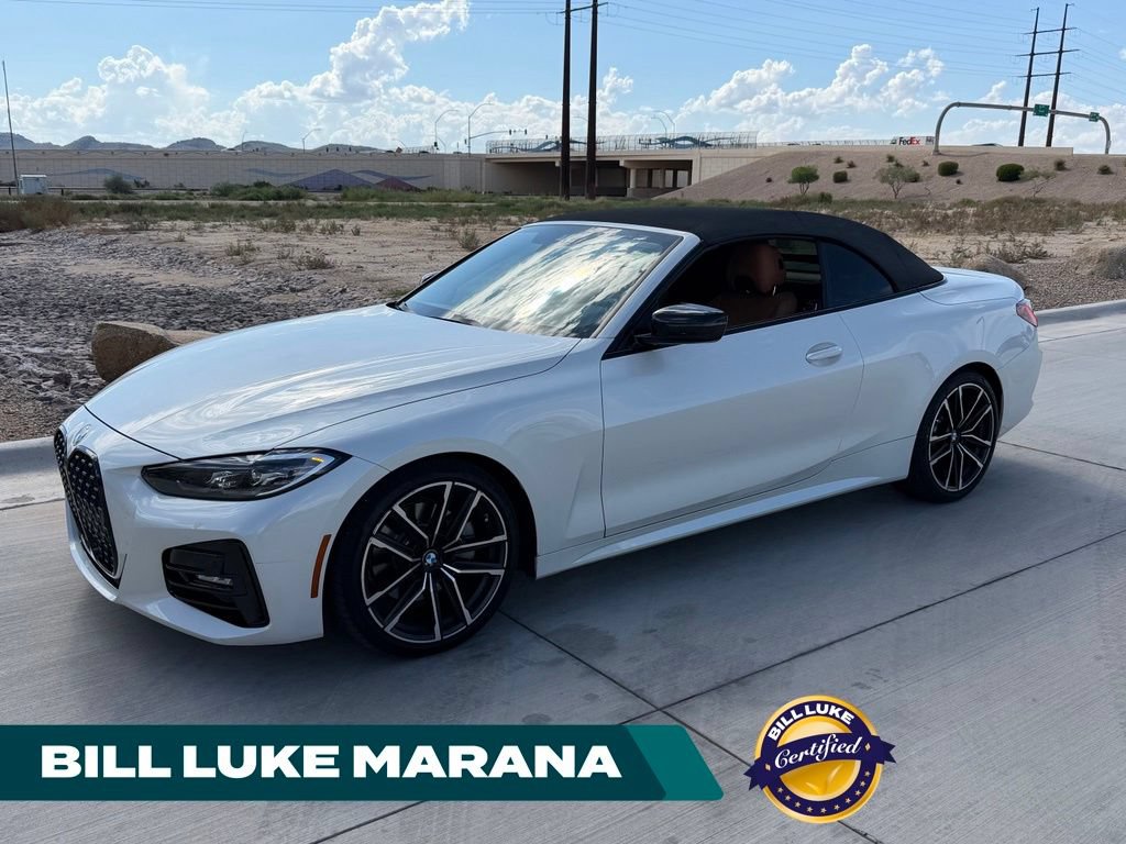 Used 2021 BMW 430i Convertible w/ M Sport Package RWD video 1