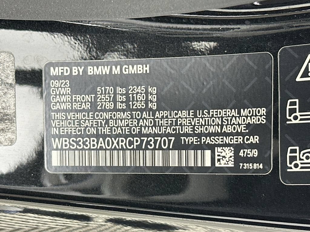 Used 2024 BMW M4 xDrive Competition AWD/4WD image 31