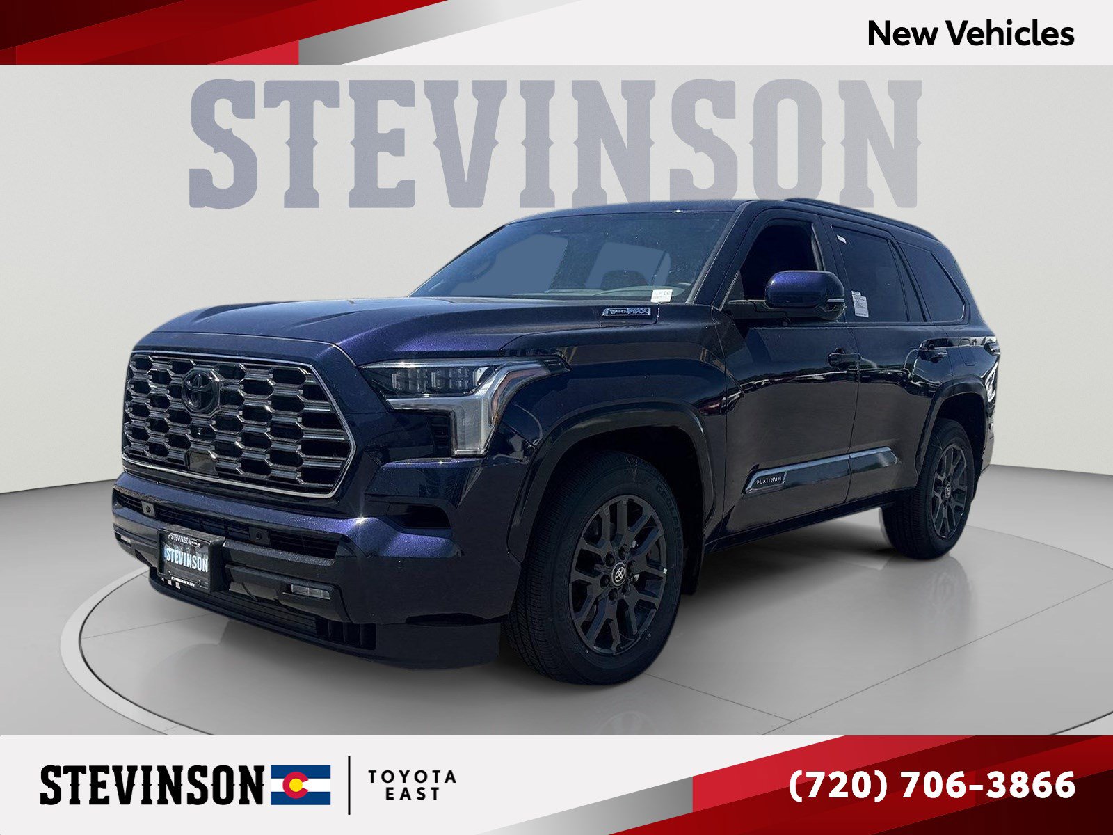 New 2026 Toyota Sequoia Platinum
