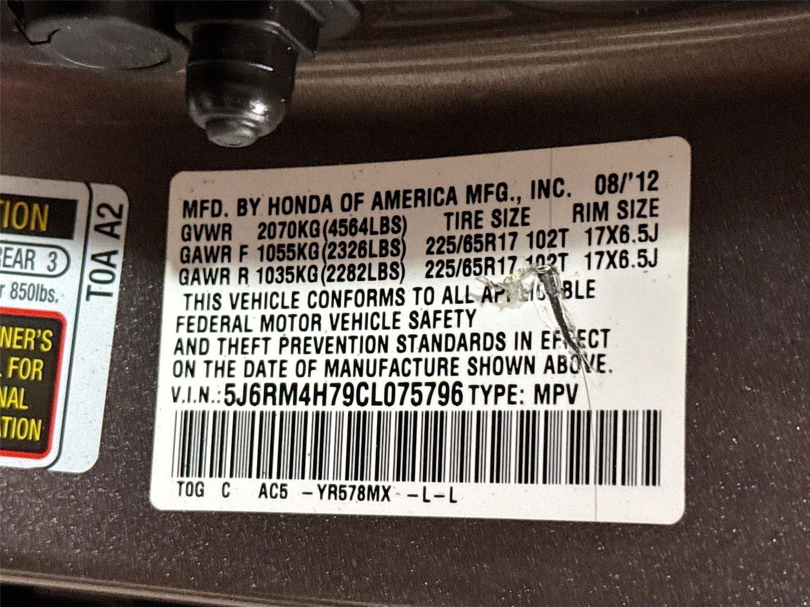 Used 2012 Honda CR-V EX-L image 29