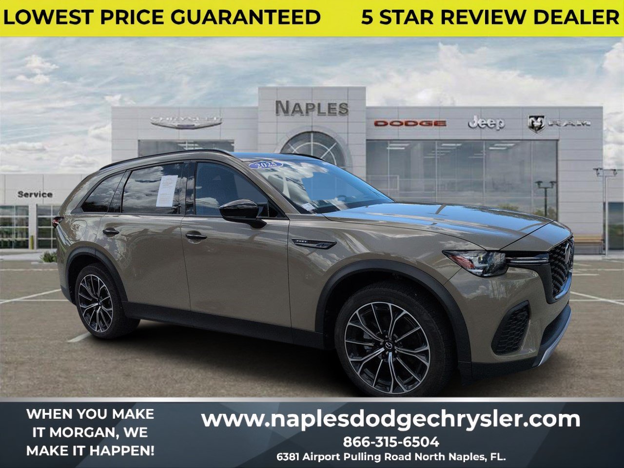 Used 2025 MAZDA CX-70 Plug-In Hybrid w/ Premium Plus AWD/4WD image 1
