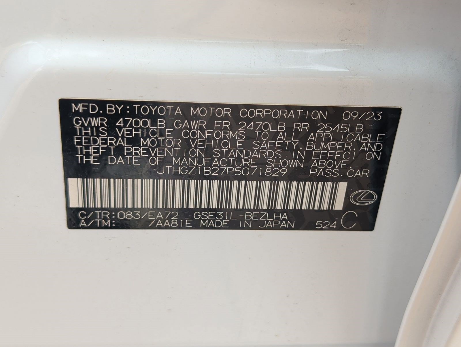 Certified 2023 Lexus IS 350 F Sport w/ Navigation Package RWD image 30