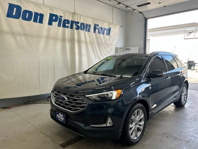 Used 2024 Ford Edge Titanium w/ Cargo Accessory Package AWD/4WD image 1