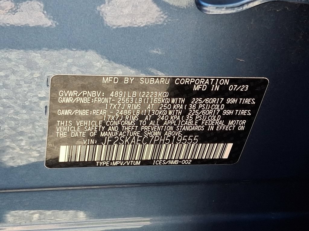 Certified 2023 Subaru Forester Premium w/ Popular Package #3 AWD/4WD image 28