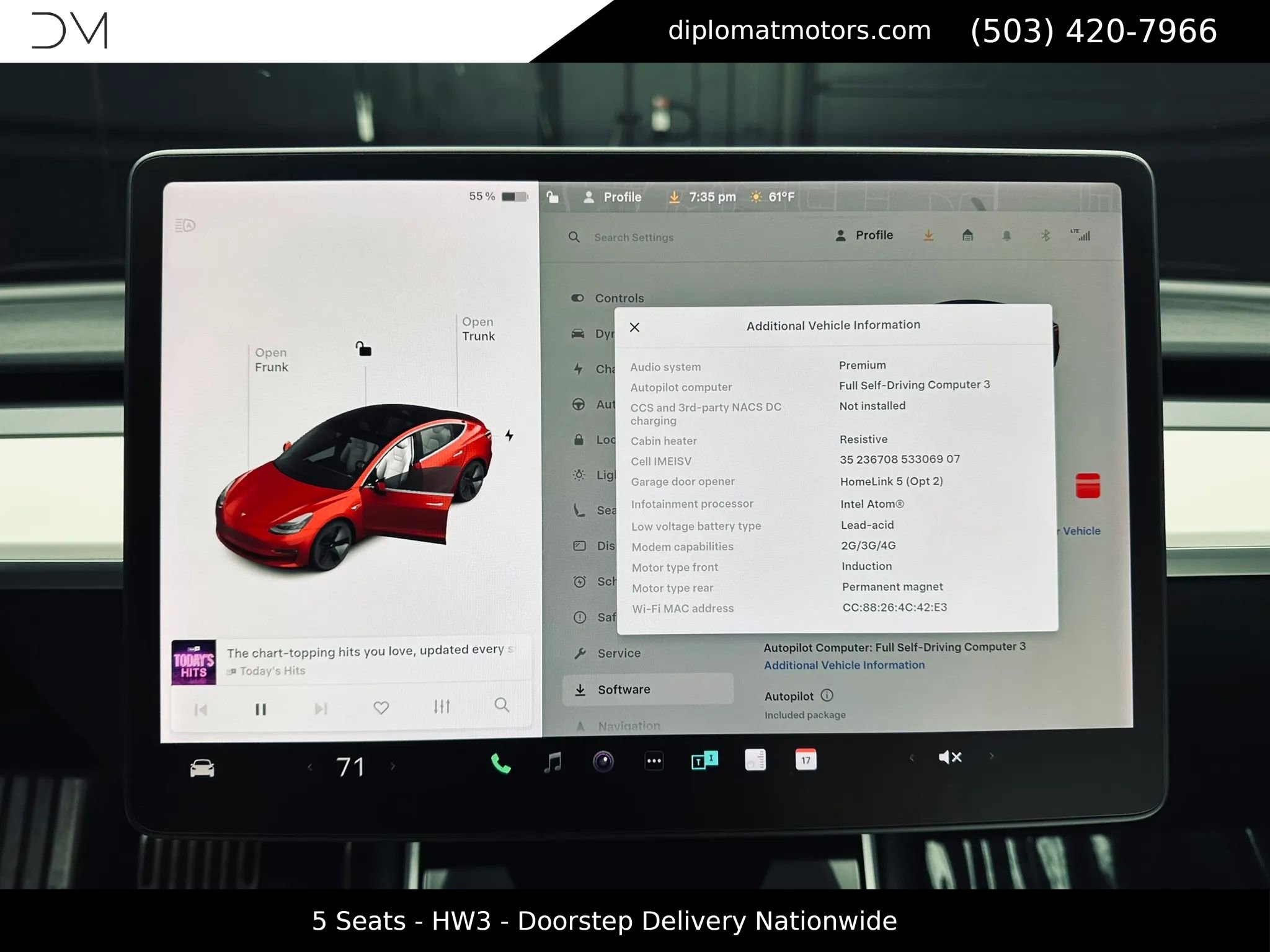 Used 2018 Tesla Model 3 Long Range AWD/4WD image 34