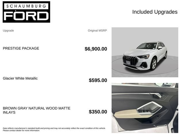 Used 2020 Audi Q3 2.0T Prestige w/ Prestige Package AWD/4WD image 4