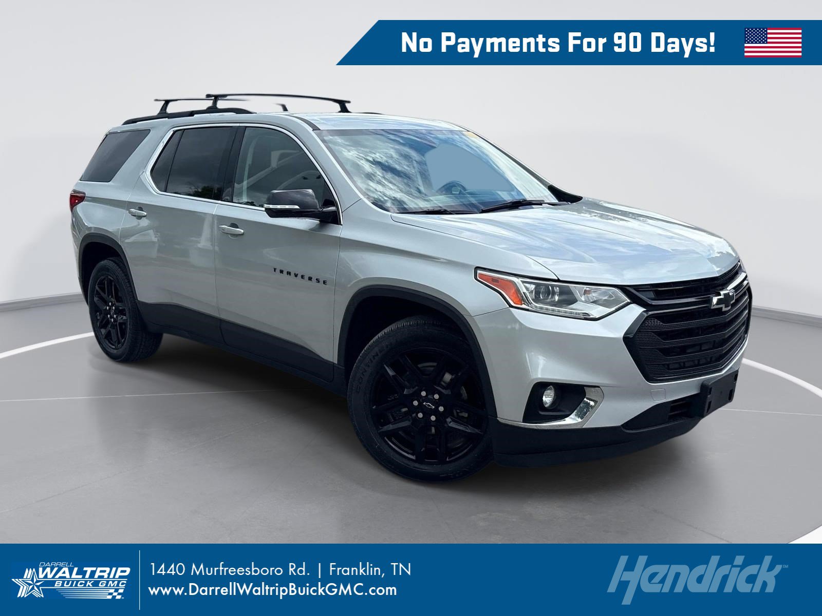 Used 2019 Chevrolet Traverse LT w/ LPO, Blackout Package AWD/4WD image 1