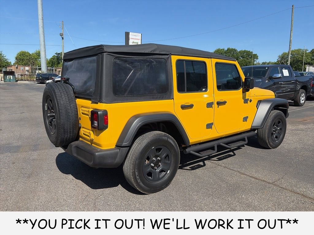 Used 2020 Jeep Wrangler Unlimited Sport AWD/4WD image 6