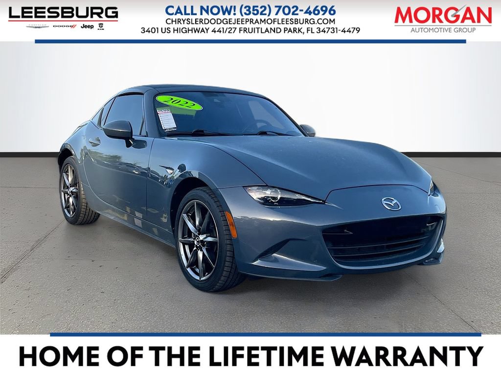 Used 2022 MAZDA MX-5 Miata RF Grand Touring RWD video 1