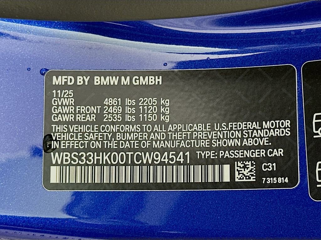 New 2026 BMW M4 xDrive Competition w/ Executive Package AWD/4WD image 24