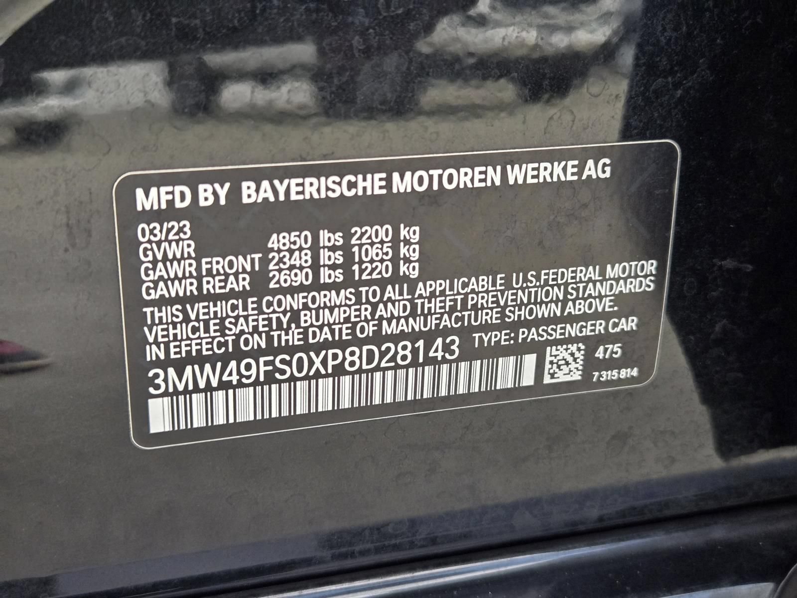 Used 2023 BMW M340i w/ Driving Assistance Package RWD image 26
