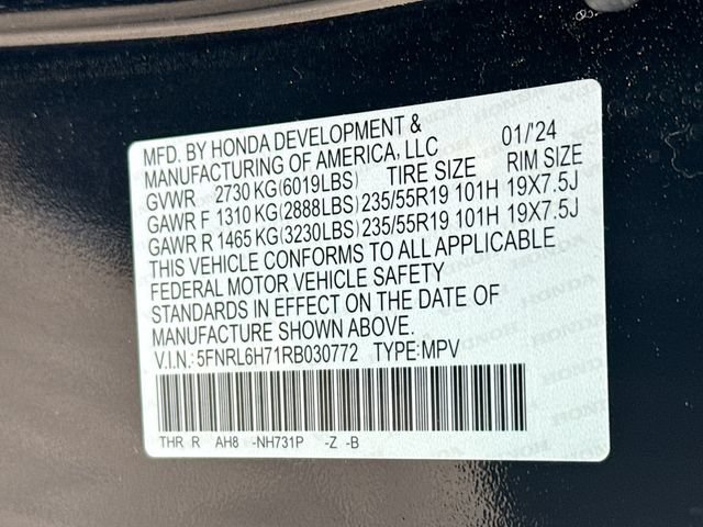 Certified 2024 Honda Odyssey Sport image 38