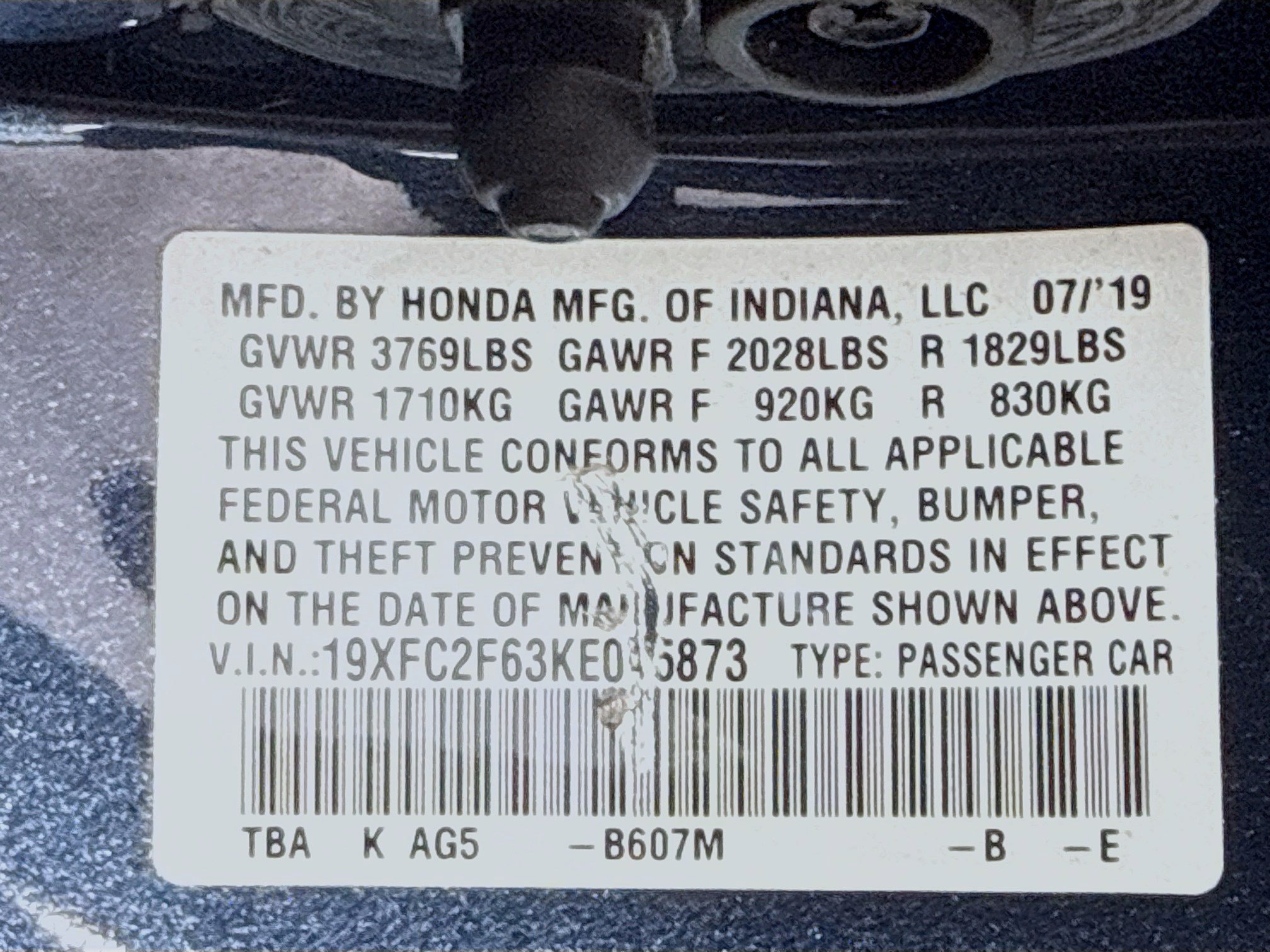 Used 2019 Honda Civic LX image 39