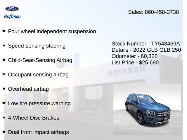 Used 2022 Mercedes-Benz GLB 250 4MATIC image 15
