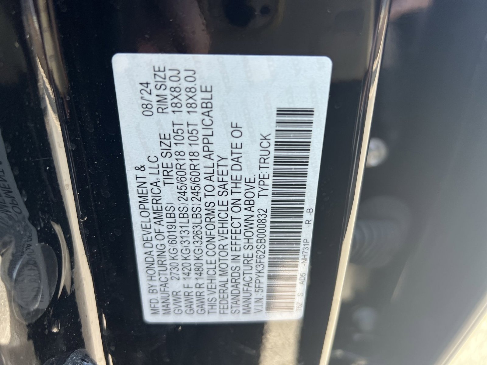 Used 2025 Honda Ridgeline TrailSport image 29