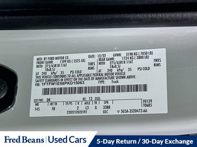 Used 2023 Ford F150 XLT w/ Equipment Group 302A High AWD/4WD image 38