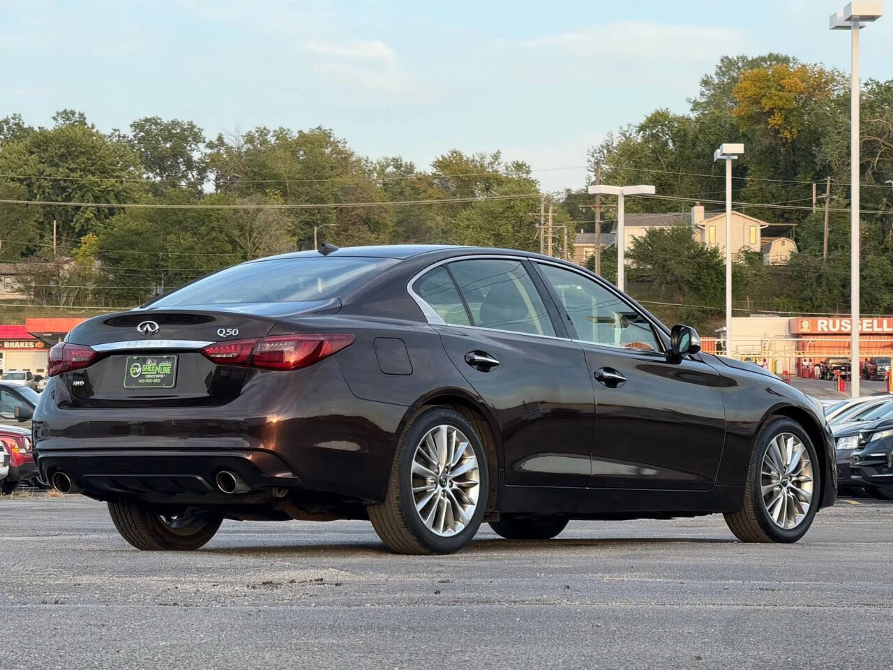 Used 2018 INFINITI Q50 Luxe w/ Essential Package (3.0T Luxe) image 7