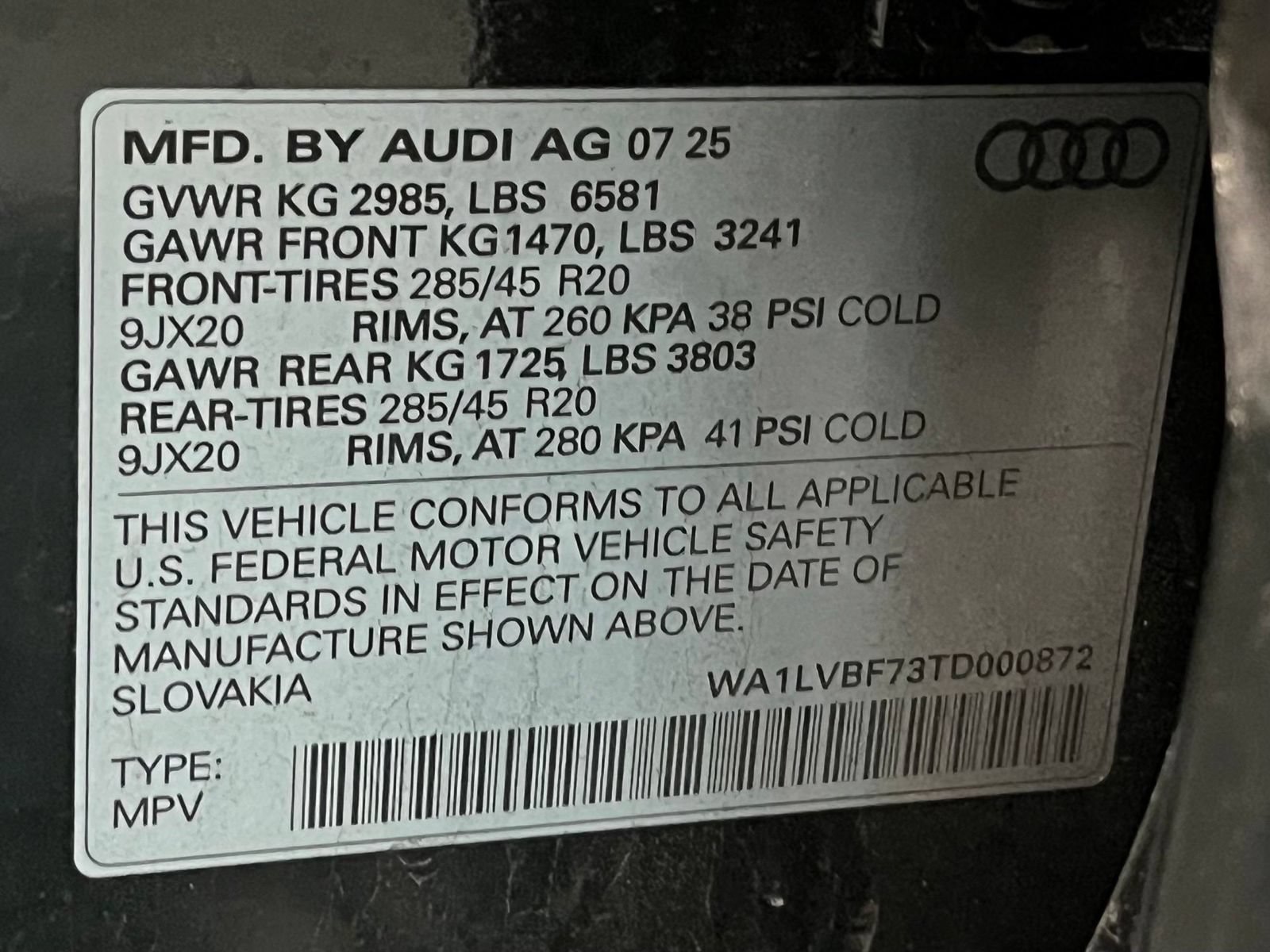 Used 2026 Audi Q7 3.0T Premium Plus w/ Premium Plus Package AWD/4WD image 20