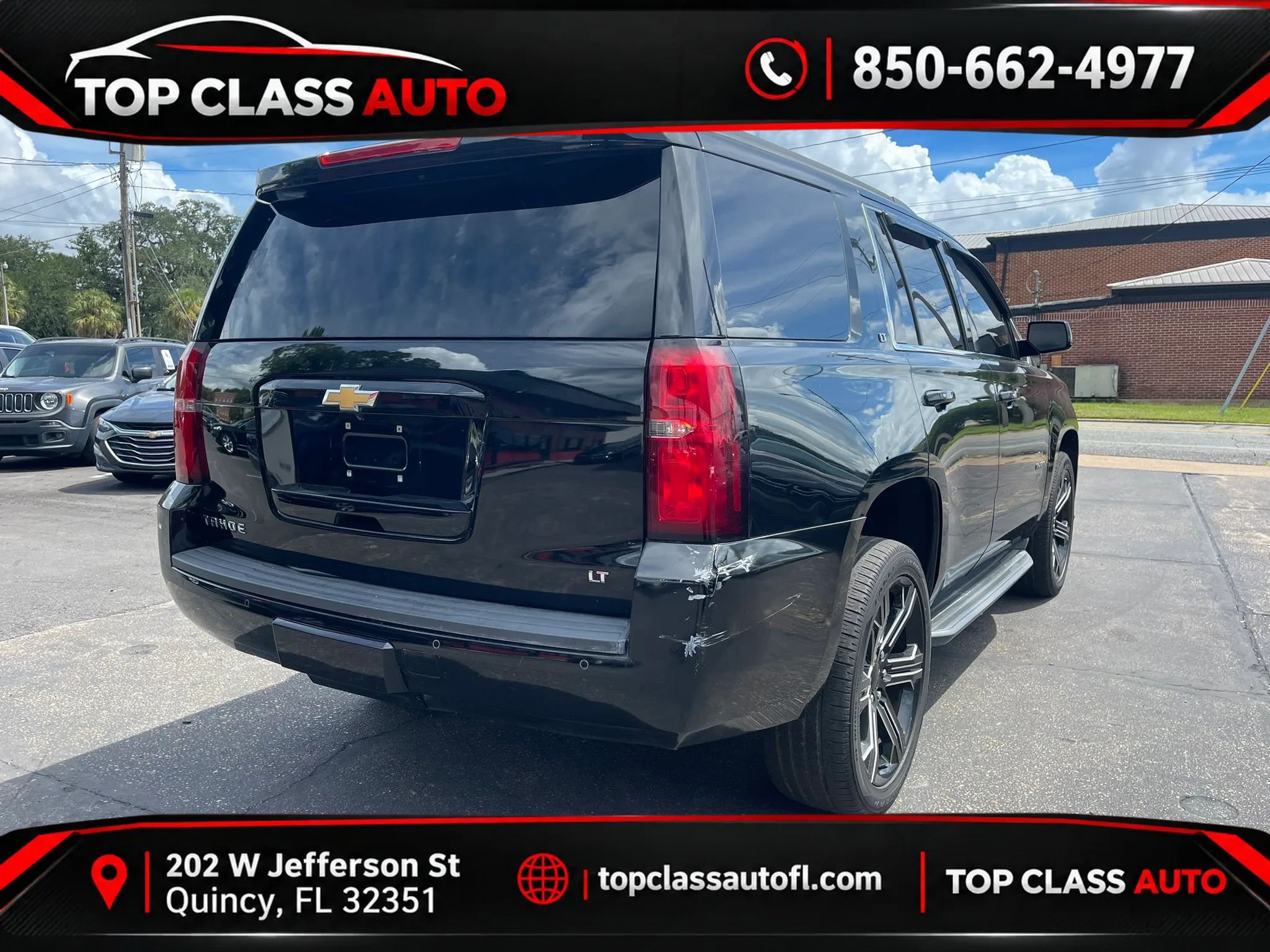 Used 2017 Chevrolet Tahoe LT w/ Luxury Package RWD image 4