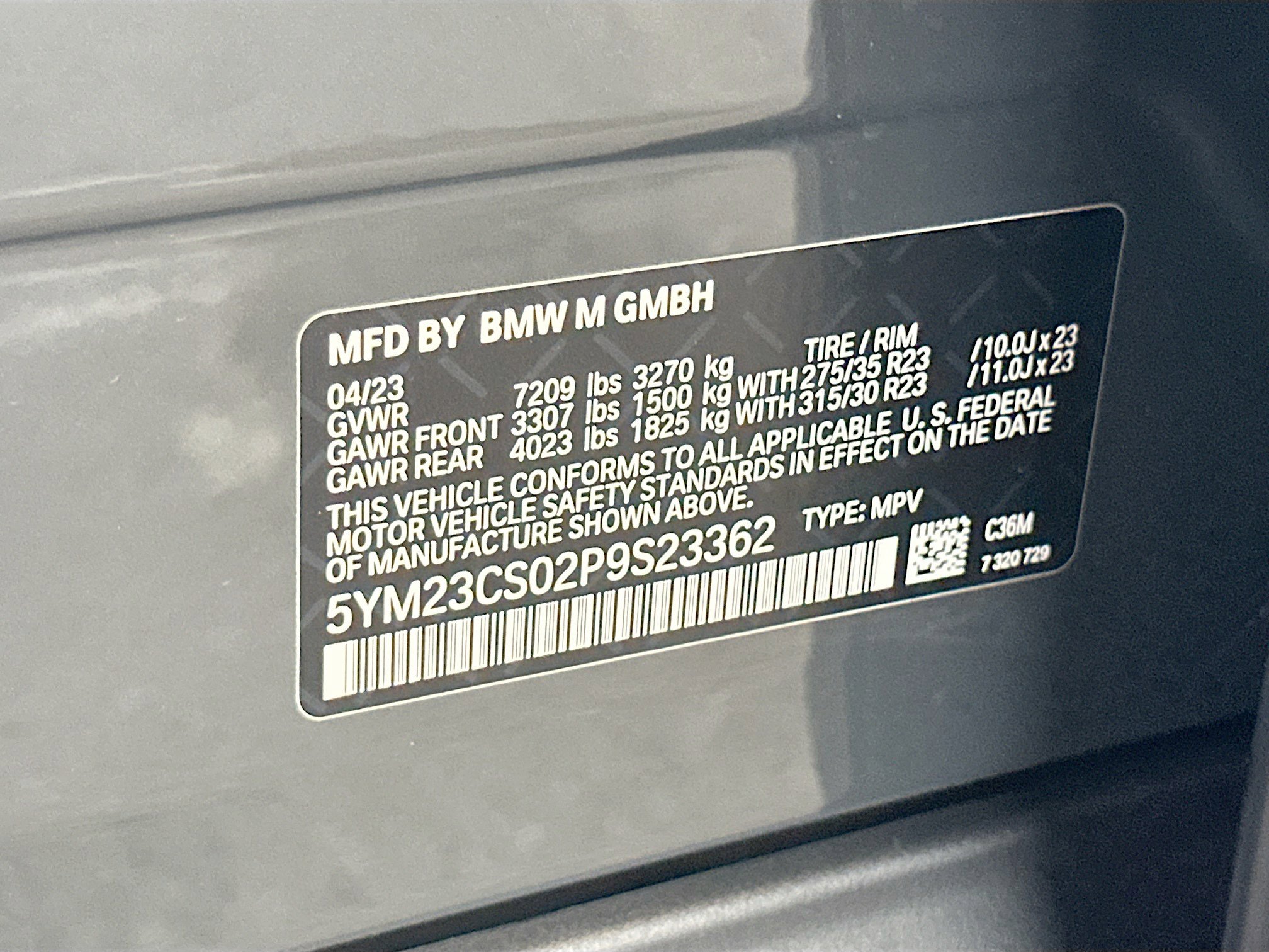 Used 2023 BMW XM AWD/4WD image 35
