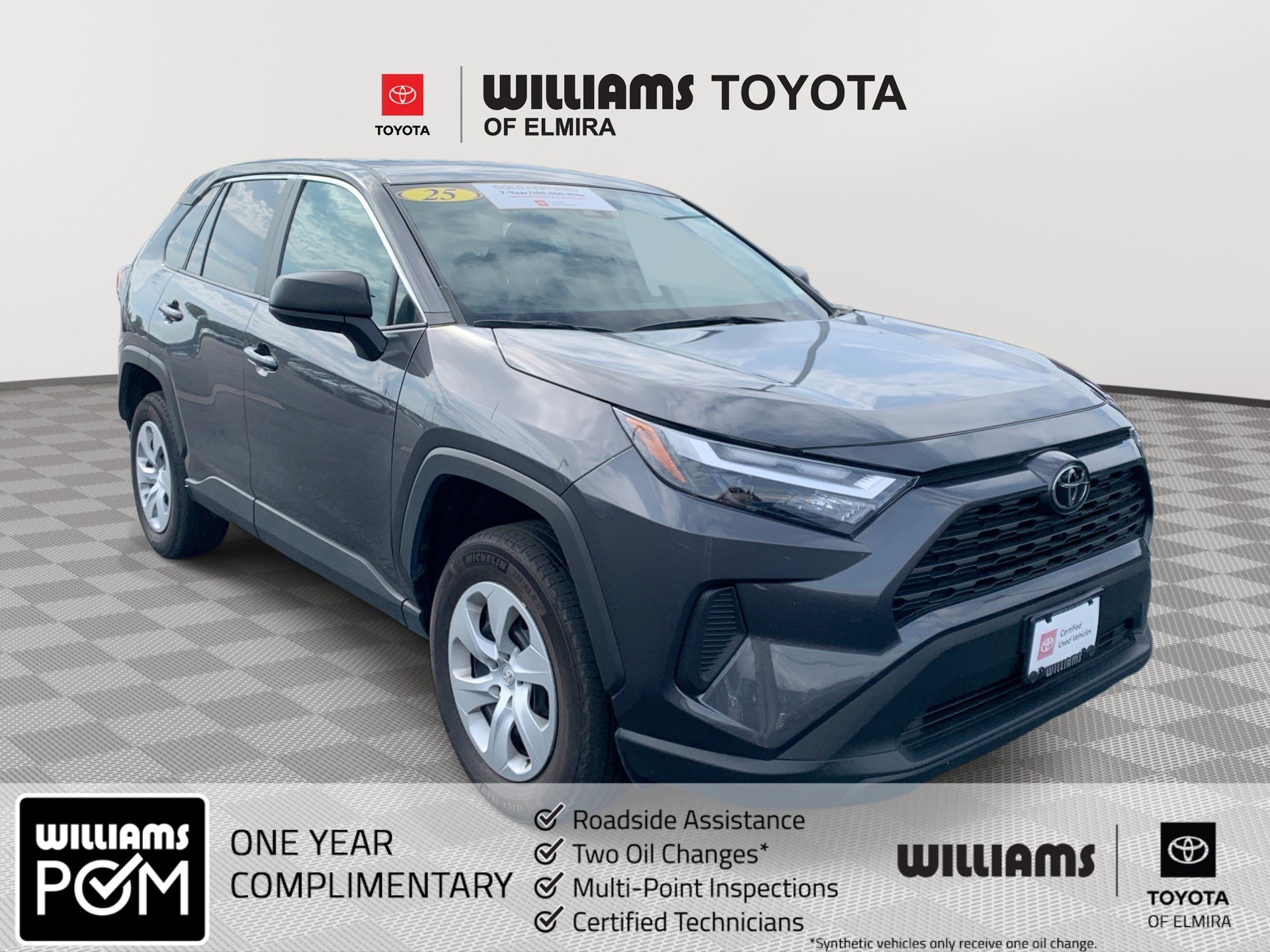 Certified 2025 Toyota RAV4 LE
