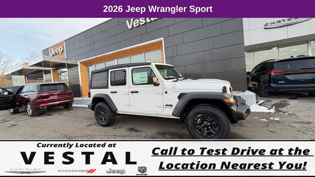 New 2026 Jeep Wrangler Unlimited Sport AWD/4WD image 5