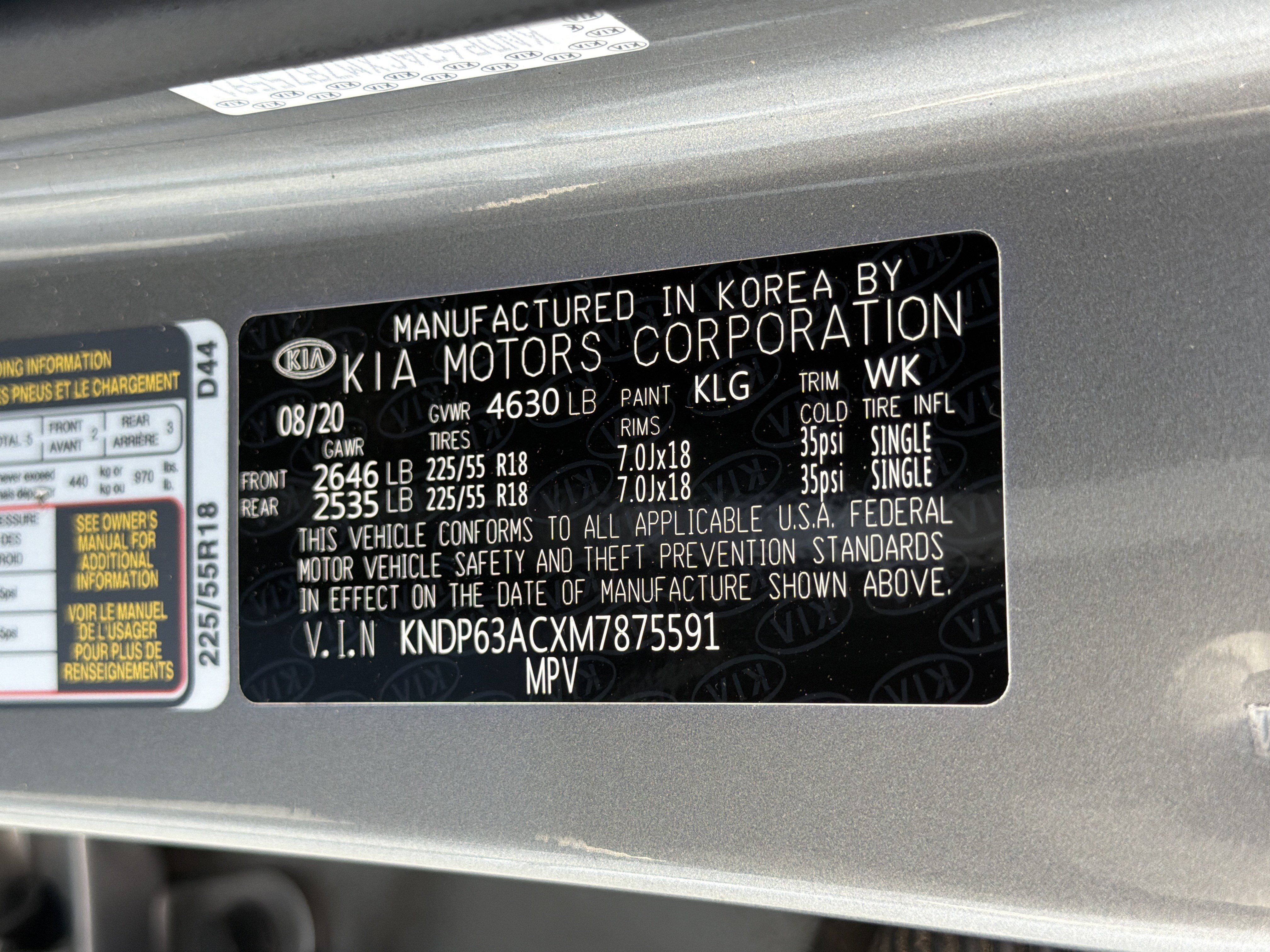 Used 2021 Kia Sportage S w/ S FWD Premium Package image 33
