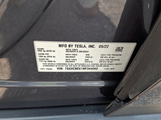 Used 2022 Tesla Model X Plaid AWD/4WD image 30