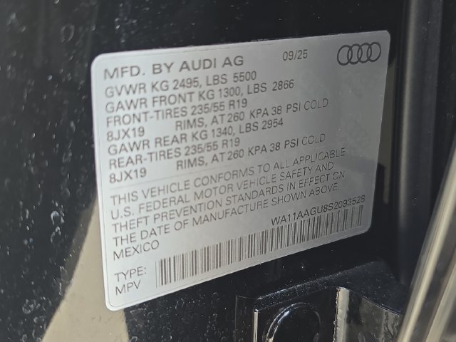 Used 2025 Audi Q5 Premium w/ Convenience Package AWD/4WD image 39