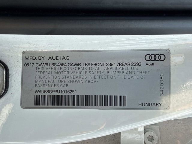 Used 2018 Audi A3 2.0T Premium w/ Convenience Package AWD/4WD image 33