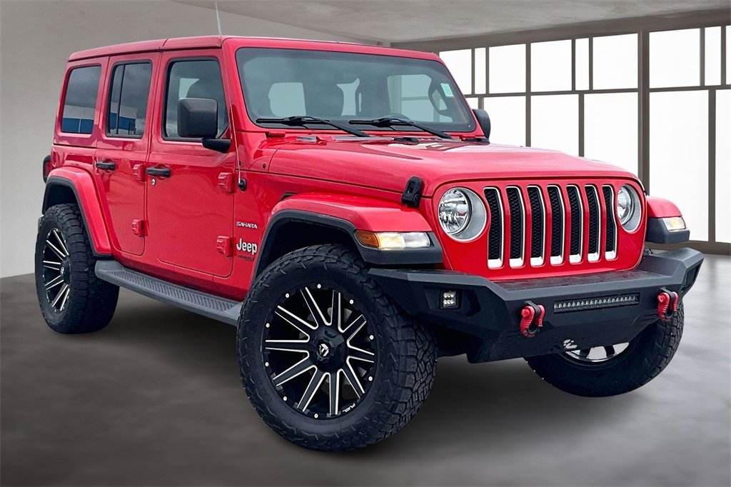 Used 2018 Jeep Wrangler Unlimited Sahara image 11