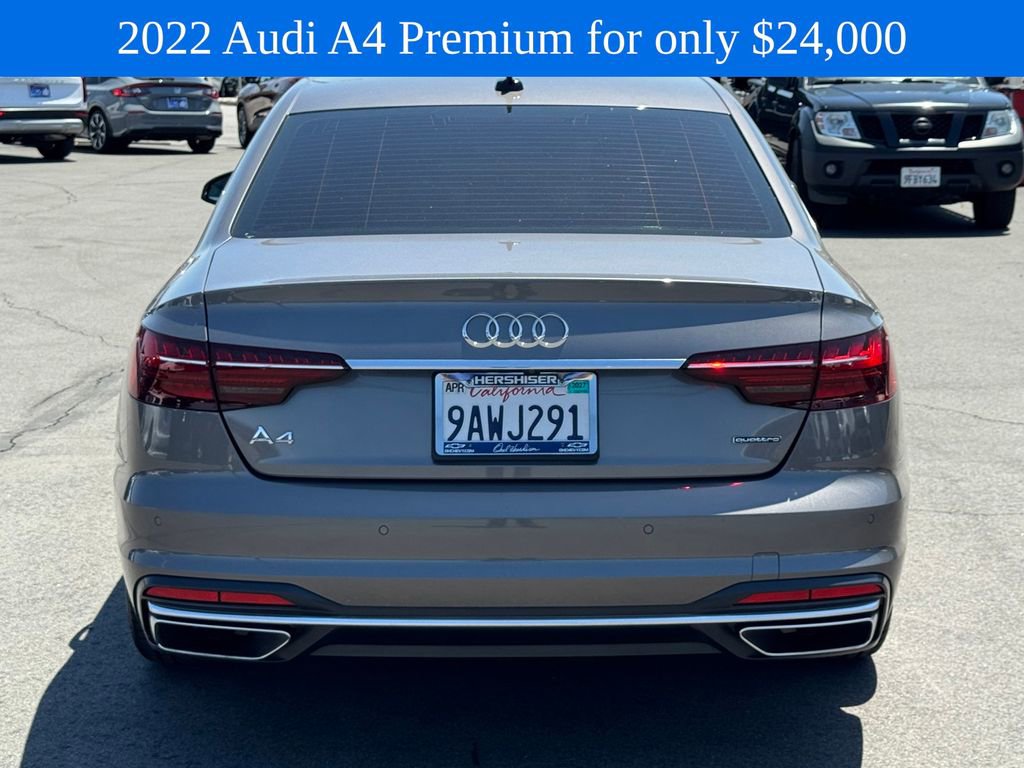 Used 2022 Audi A4 2.0T Premium w/ Convenience Package AWD/4WD image 6