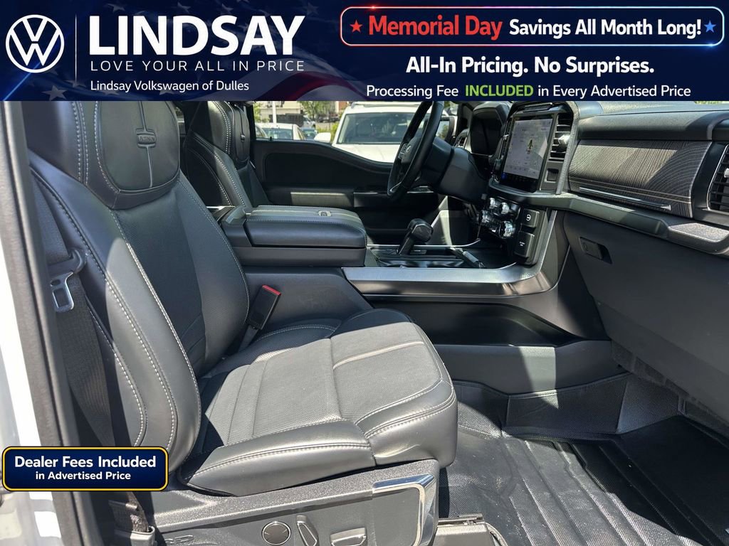 Used 2022 Ford F150 Platinum w/ Equipment Group 701A High AWD/4WD image 12
