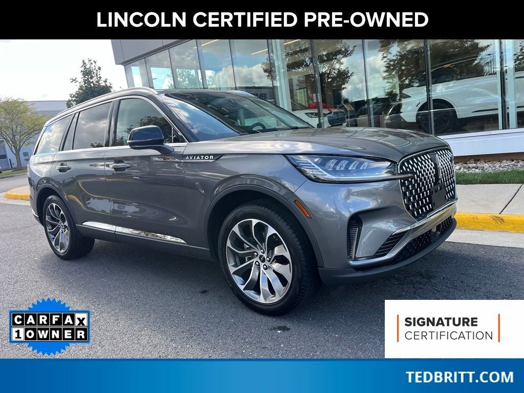 Certified 2025 Lincoln Aviator AWD w/ Equipment Group 101A