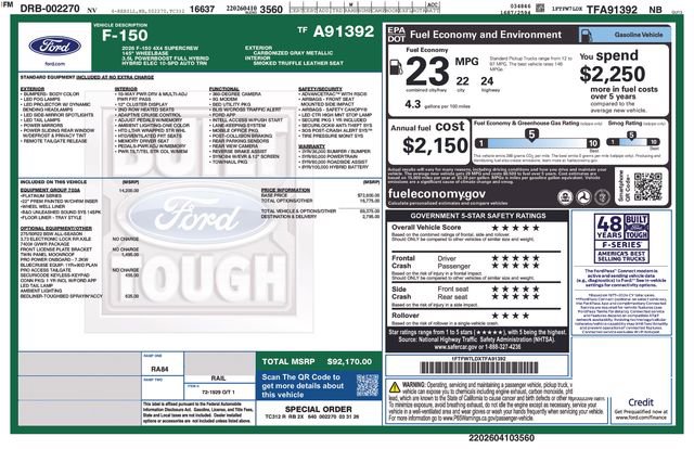 New 2026 Ford F150 Platinum AWD/4WD image 6