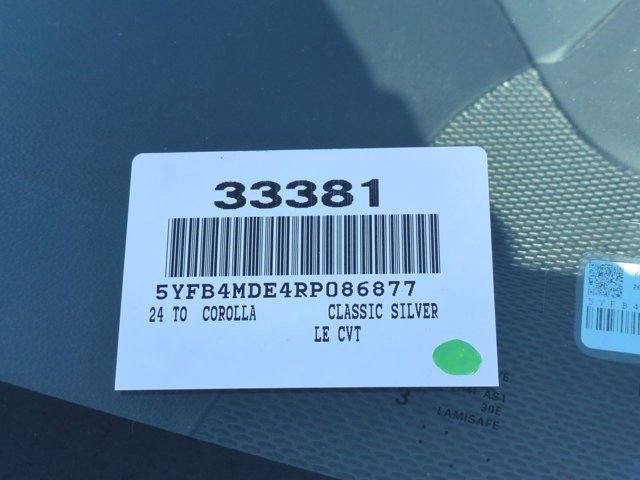 Certified 2024 Toyota Corolla LE FWD image 16