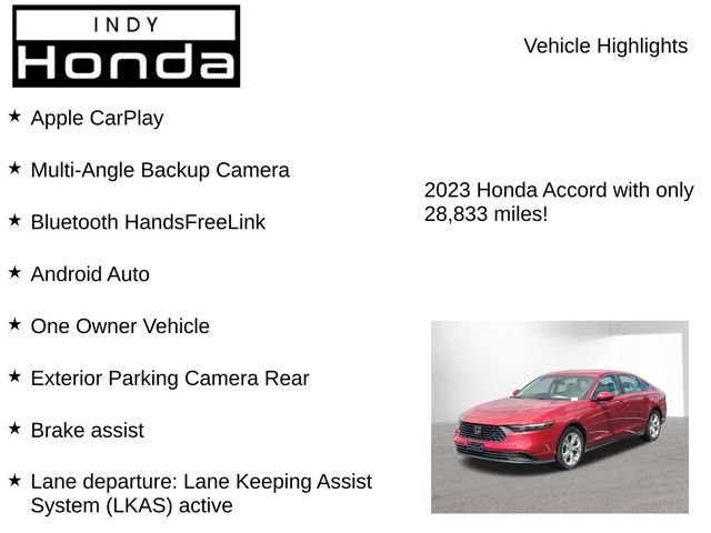 Used 2023 Honda Accord LX image 7