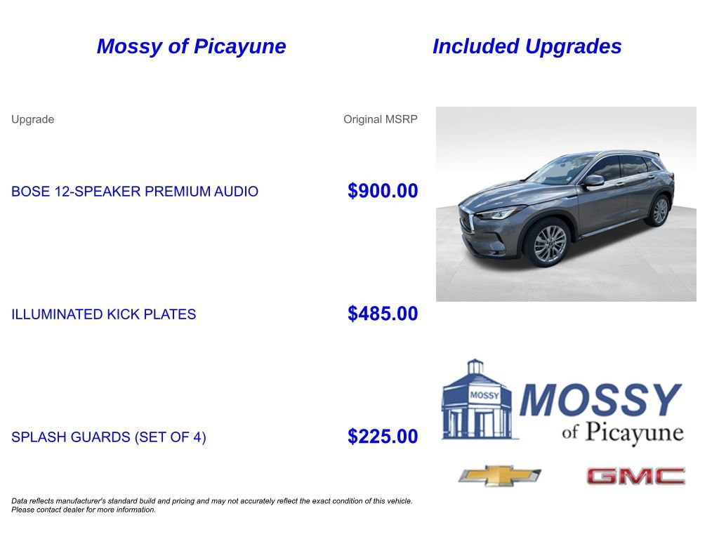 Used 2023 INFINITI QX50 Luxe FWD image 7
