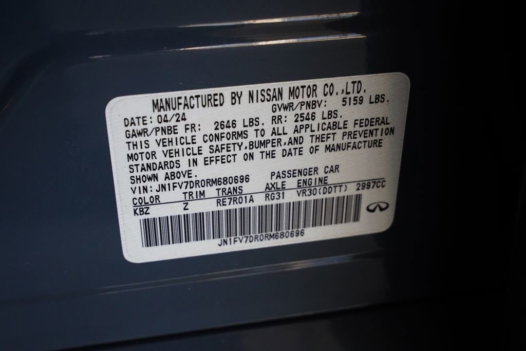Used 2024 INFINITI Q50 Red Sport 400 AWD/4WD image 30
