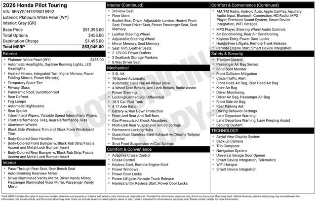 New 2026 Honda Pilot image 32