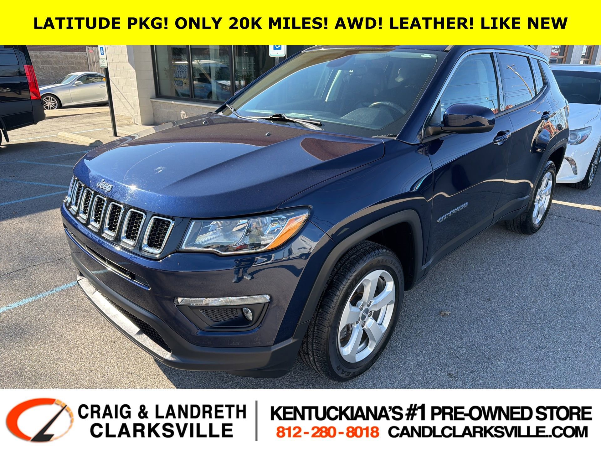 Used 2018 Jeep Compass Latitude w/ Cold Weather Group image 1