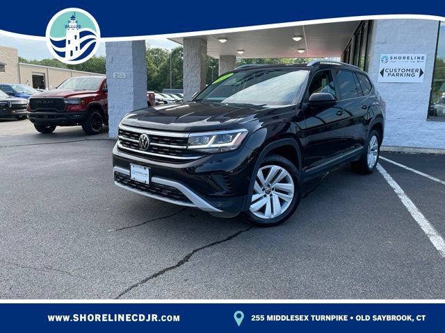 Used 2021 Volkswagen Atlas SEL AWD/4WD image 1