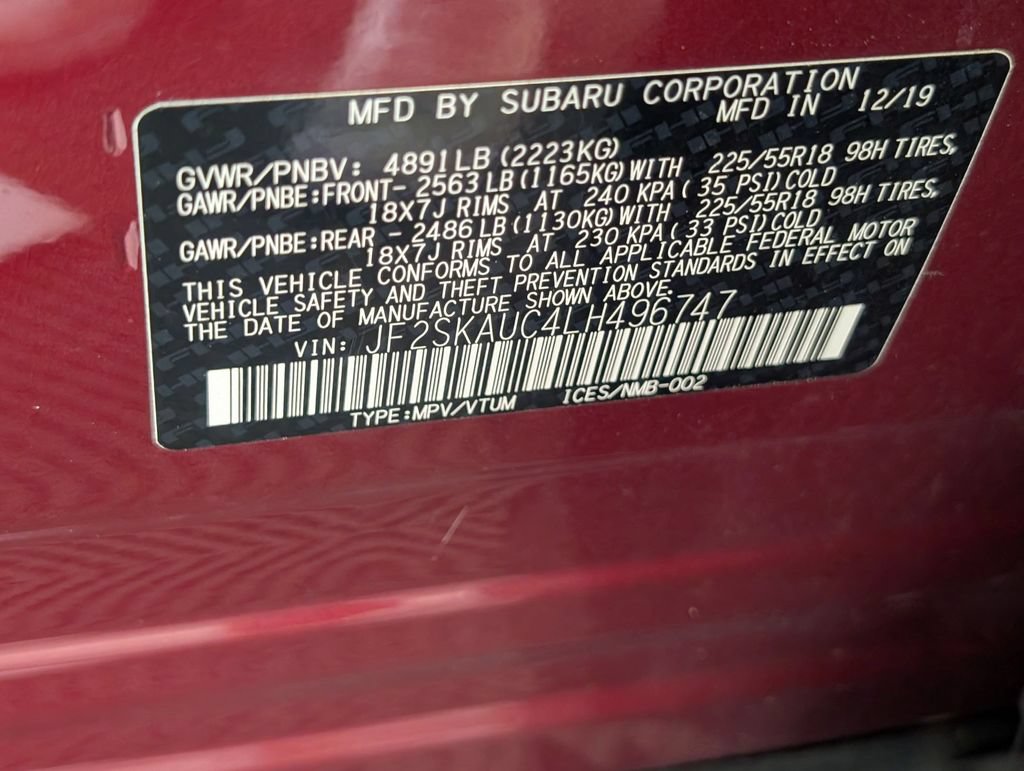 Used 2020 Subaru Forester Limited AWD/4WD image 41